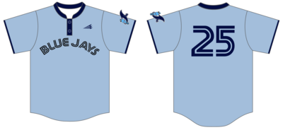Bay Area Blue Jays Custom NanoDri Baseball Jersey #J2b