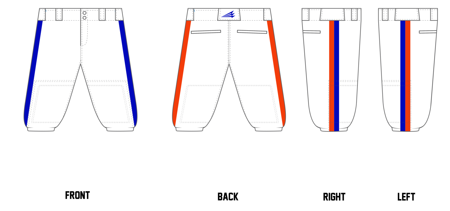 PTG Bulls Custom Knicker Baseball Pant #BP9D