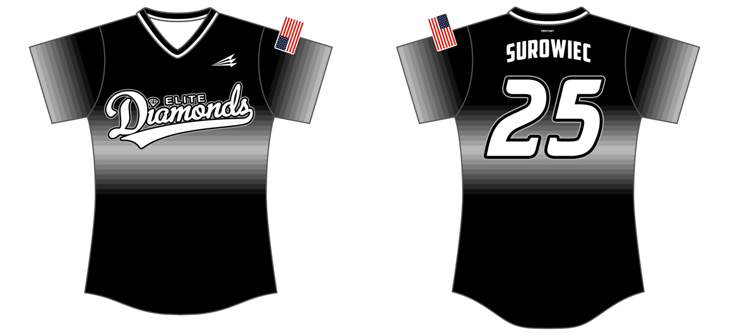 Elite Diamonds Custom NanoDri Softball Jersey #J3