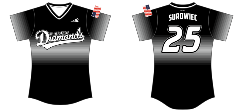 Elite Diamonds Custom NanoDri Softball Jersey #J3
