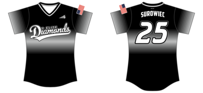 Elite Diamonds Custom NanoDri Softball Jersey #J3