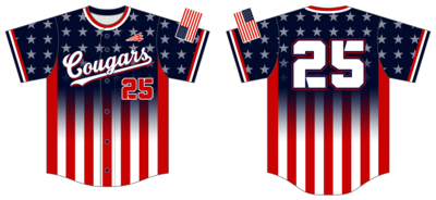 Upper Deck Cougars Custom Hexaflex Baseball Jersey #J20