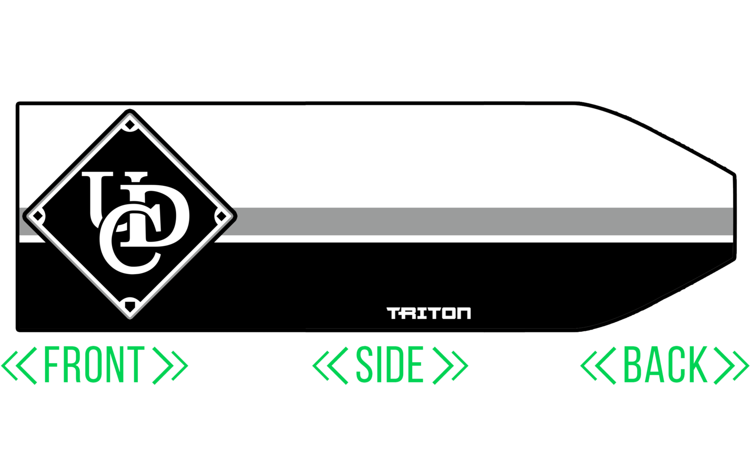 Upper Deck Cougars Custom Headband #HB1