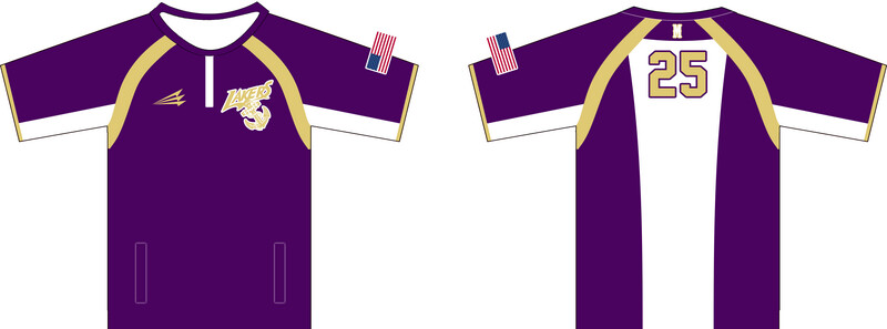 Millersports Lakers Custom Cage Jacket #CC9