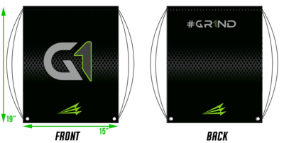G1 Custom Drawstring Bag #DB1
