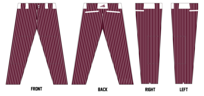 Onalaska Wildcats Custom ProFit Baseball Pant #BP2B