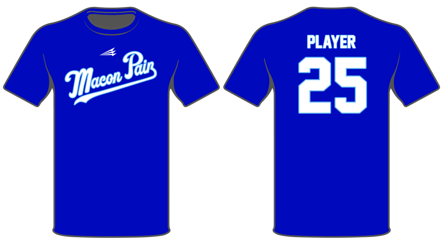 Macon Pain Custom HyperTee #HT1
