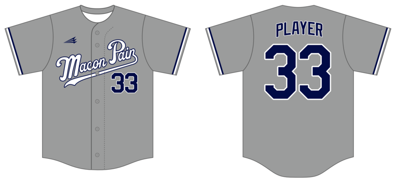 Macon Pain Custom HexaFlex Baseball Jersey #J6B