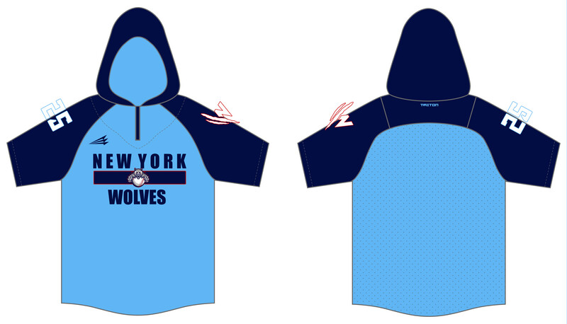 NY Wolves Custom Batting Practice Jacket #BPJ3