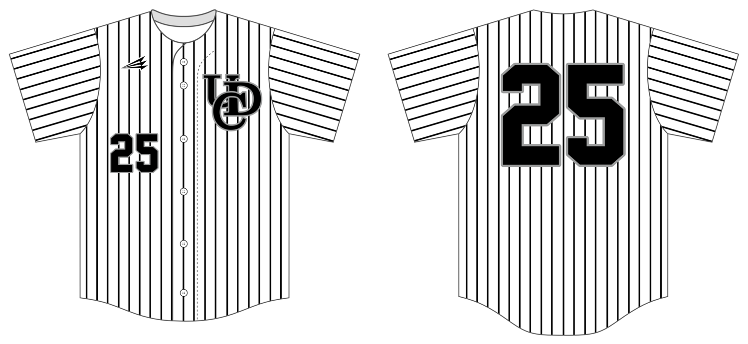 Upper Deck Cougars Custom Hexaflex Baseball Jersey #J12D