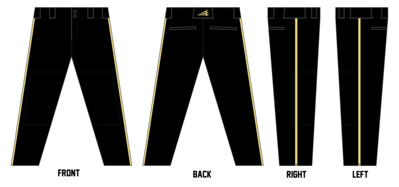 Moeball Academy Custom Long Relaxed Baseball Pant #BP2B