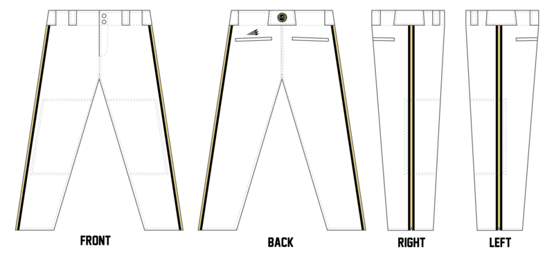 Moeball Academy Custom Long Relaxed Baseball Pant #BP1C