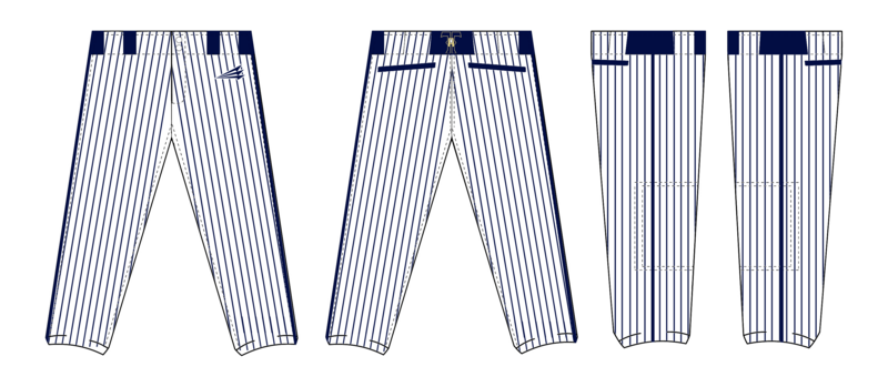 TTA Gold Softball Custom Elite Softball Pant #FP2