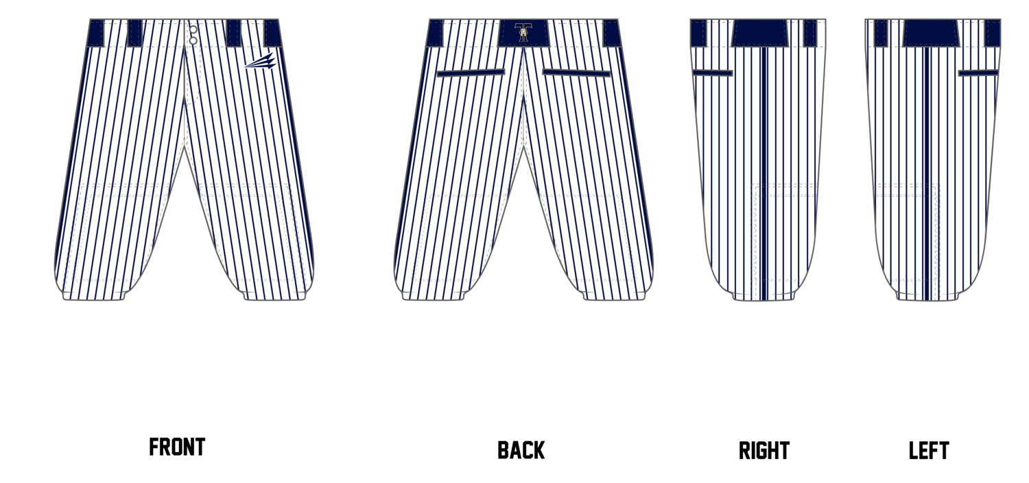 TTA Gold Softball Custom Knicker Baseball Pant #BP2