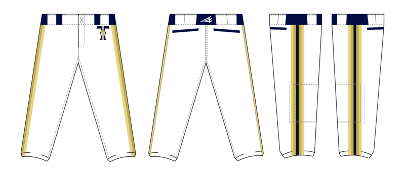 TTA Gold Softball Custom Elite Softball Pant #FP3
