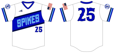 Salina Spikes Custom HexaFlex Baseball Jersey #J32k