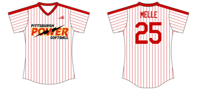 Pittsburgh Power Custom HexaFlex Softball Jersey #J11