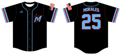Marlins Custom HexaFlex Baseball Jersey #J3C
