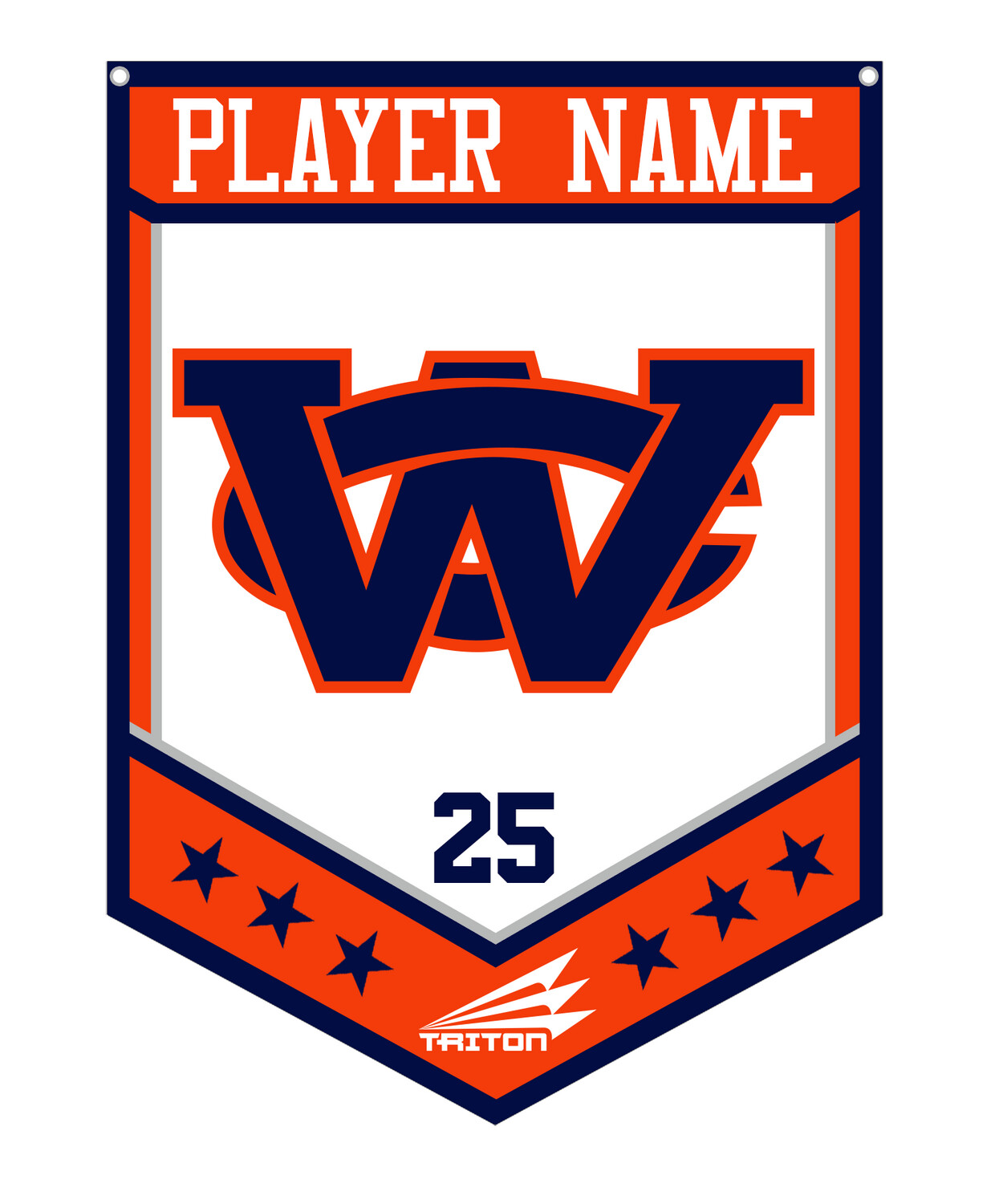 Wayne County High School Custom Banner #CB1