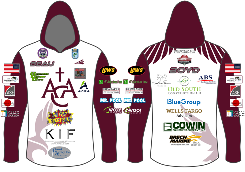 ACA Fishing Team Custom NanoHood #NH9C
