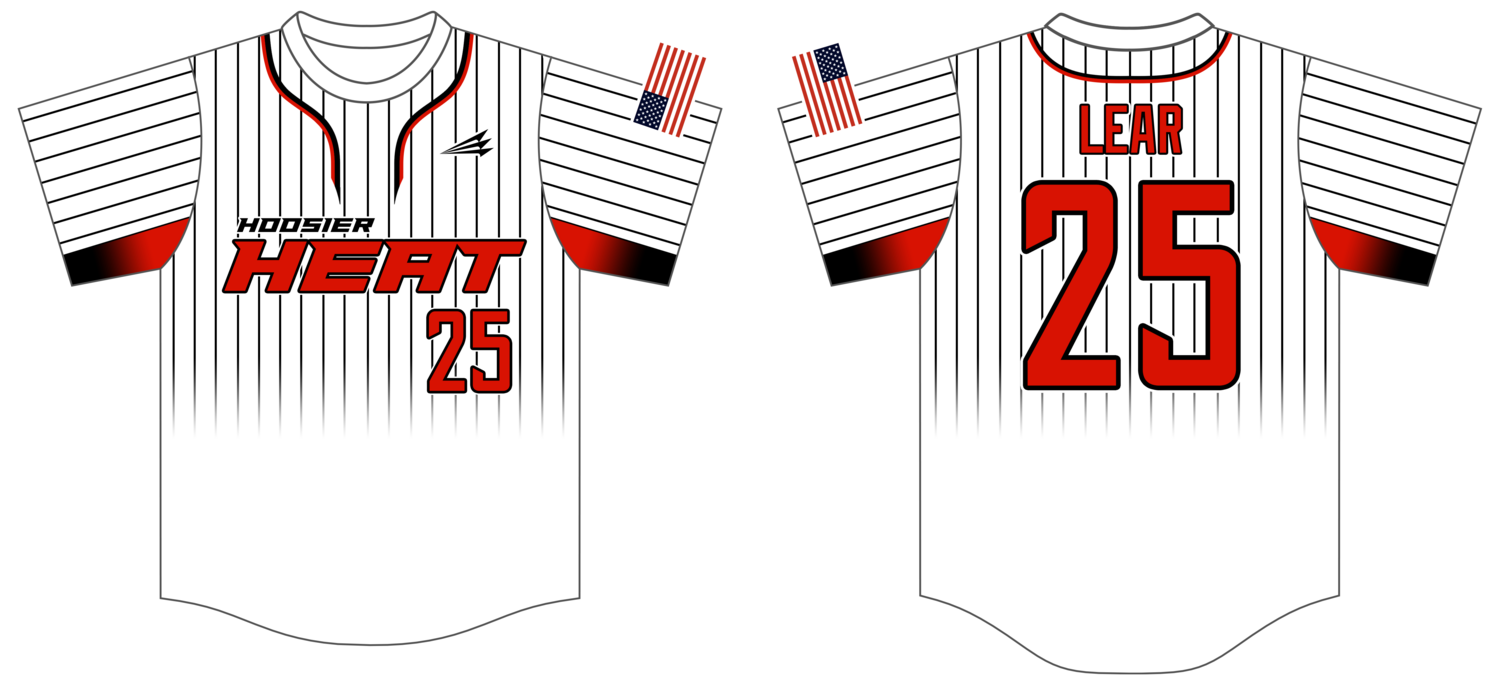 Hoosier Heat Custom NanoDri Baseball Jersey #J3b