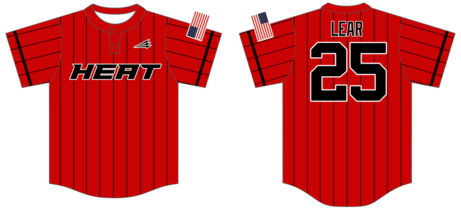 Hoosier Heat Custom NanoDri Baseball Jersey #J5c