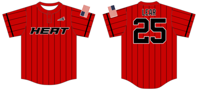 Hoosier Heat Custom NanoDri Baseball Jersey #J5c