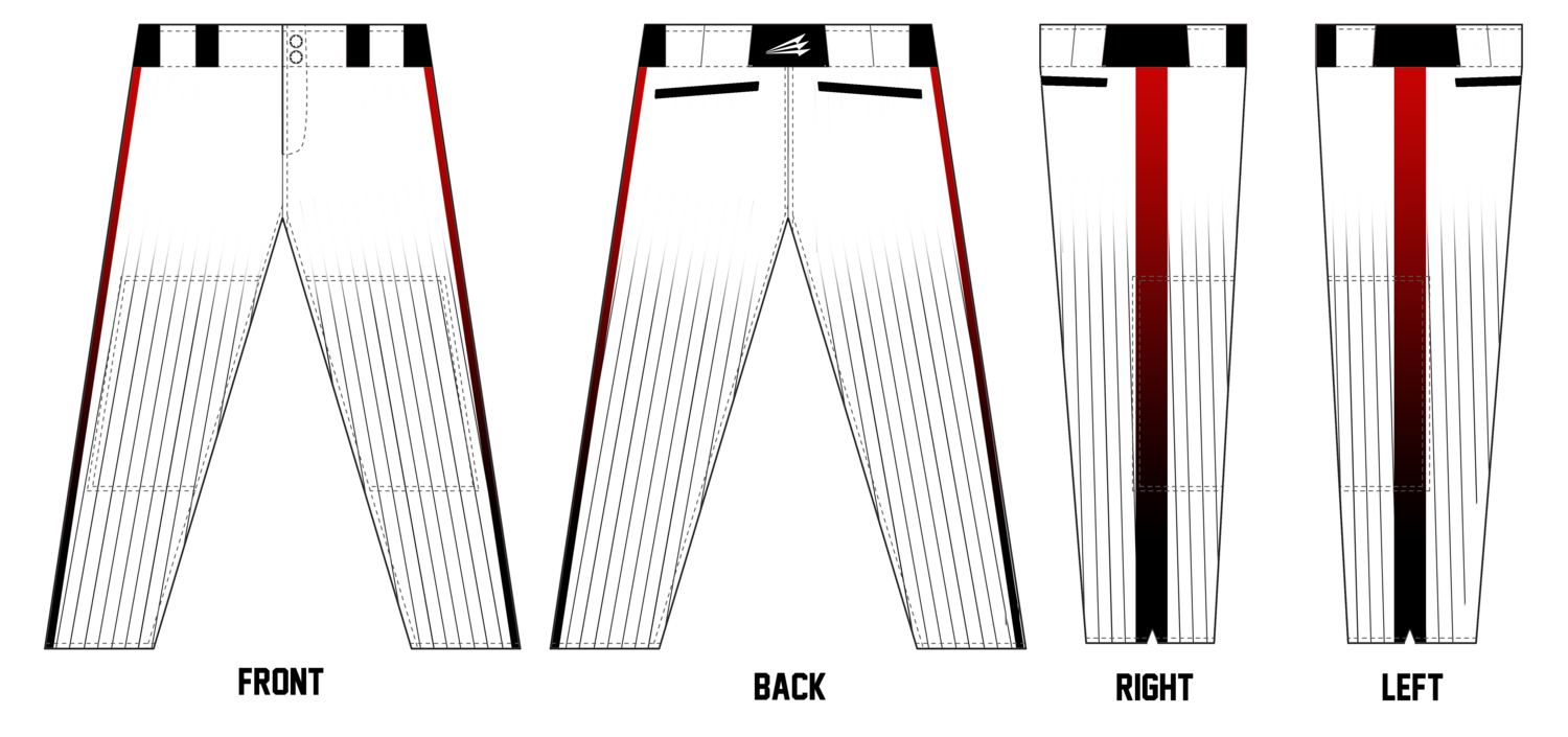 Hoosier Heat Custom Long Relaxed Baseball Pant #BP3