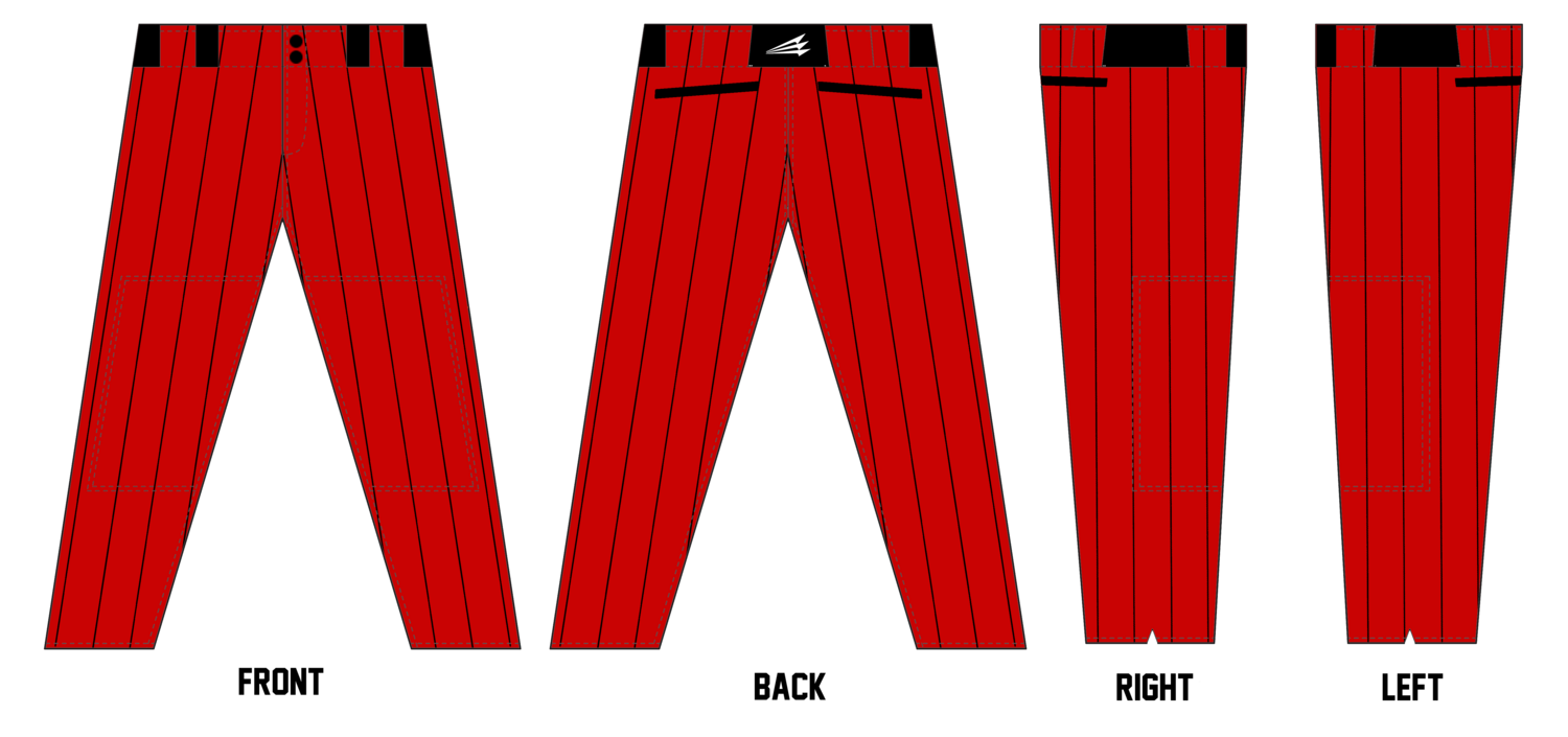 Hoosier Heat Custom Long Relaxed Baseball Pant #BP4
