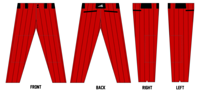 Hoosier Heat Custom Long Relaxed Baseball Pant #BP4