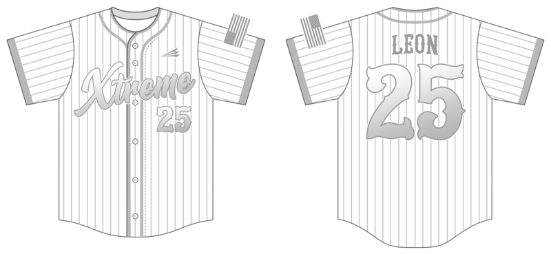 Team Xtreme Custom Nanodri Baseball Jersey #J20b