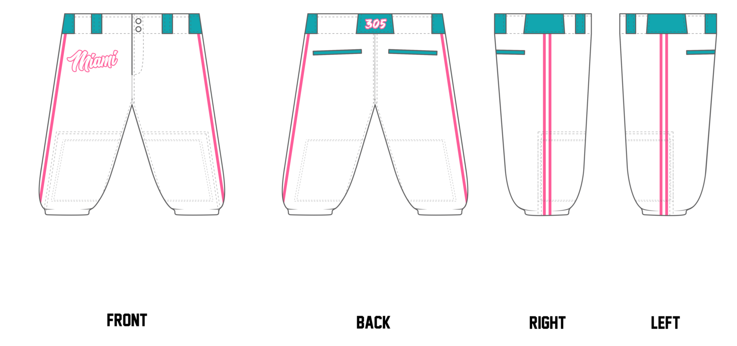 Team Xtreme Custom Knicker Baseball Pant #BP21b