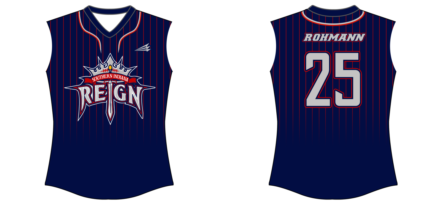Southern Indiana Reign Custom HexasFlex Softball Jersey #J1b