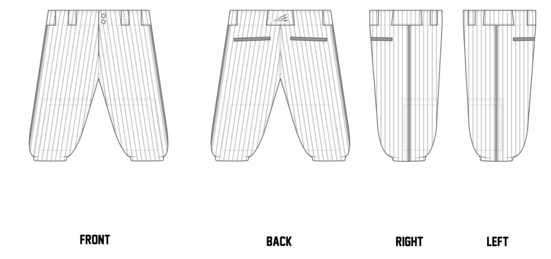 Team Xtreme Custom Knicker Baseball Pant #BP20b