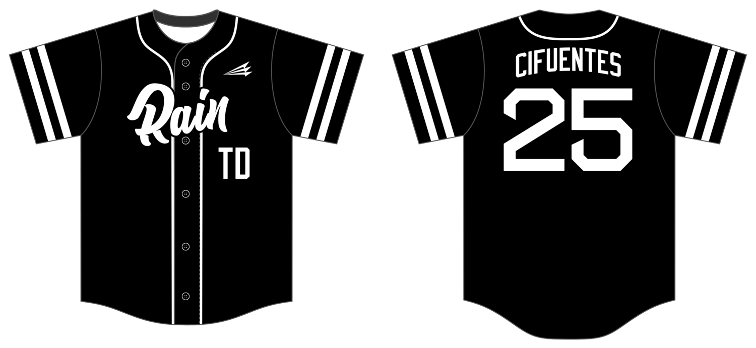 Florida Topdog Rain Custom NanoDri Baseball Jersey #J1