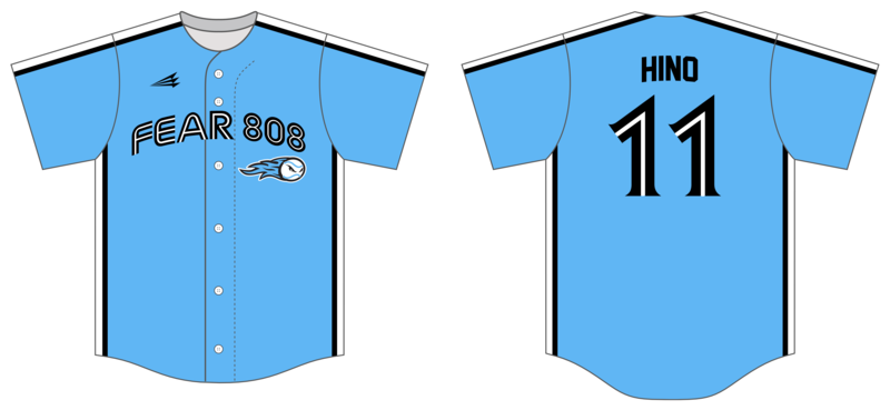 Fear 808 Custom HexaFlex Baseball Jersey #J6C