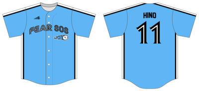 Fear 808 Custom HexaFlex Baseball Jersey #J6C