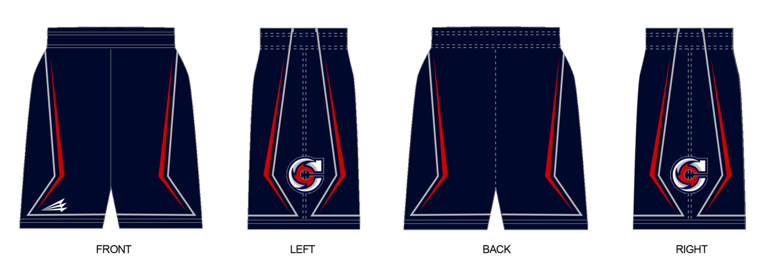 Cicero Cyclones Custom Revolution Pocket Shorts #RV5