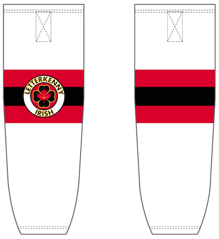 Letterkenny Irish Custom Hockey Socks #HS2
