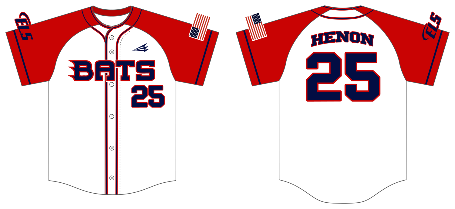 ELS Bats Custom Hexaflex Baseball Jersey #J6C