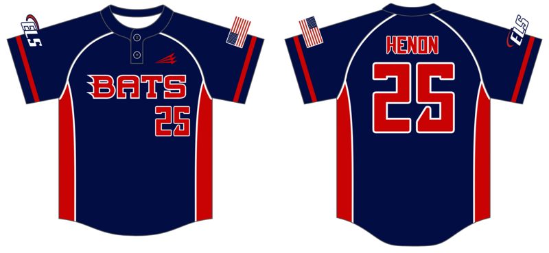 ELS Bats Custom Hexaflex Baseball Jersey #J4C