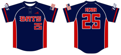 ELS Bats Custom Hexaflex Baseball Jersey #J4C