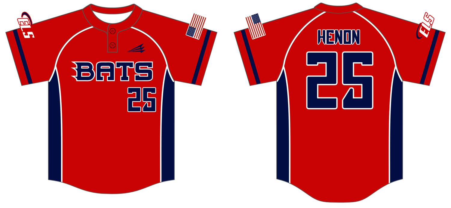 ELS Bats Custom Hexaflex Baseball Jersey #J4B