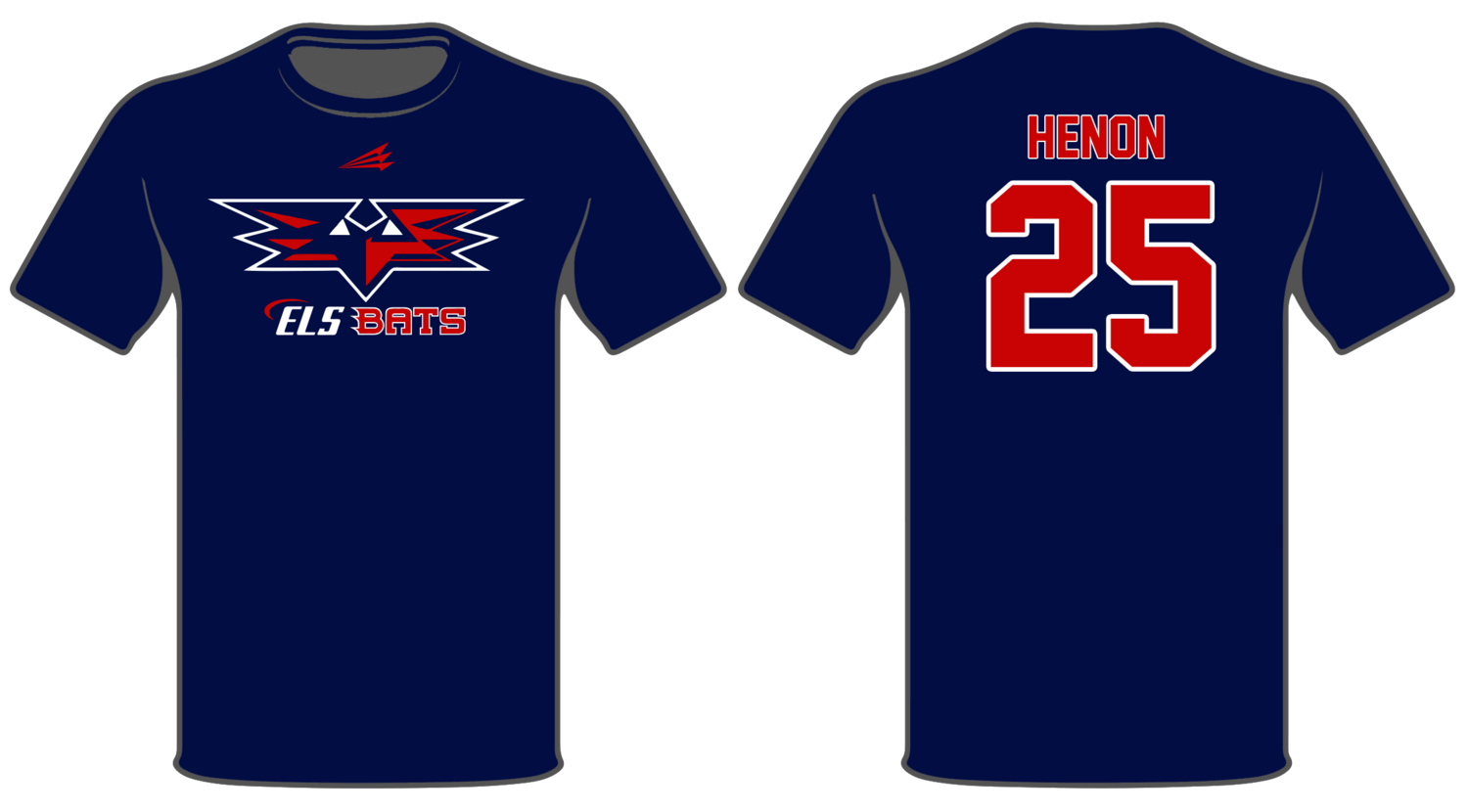 ELS Bats Custom HyperTee #HT1