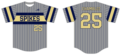 Golden Spikes (Max Sports) Custom Nanodri Baseball Jersey #J3B
