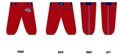 Hooks (Sanford) Custom Knicker Baseball Pant #BP7B