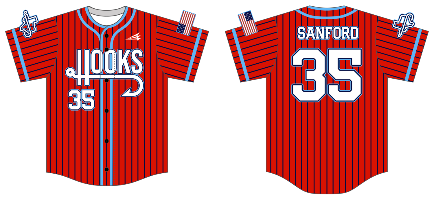 Hooks (Sanford) Custom HexaFlex Baseball Jersey #J7B