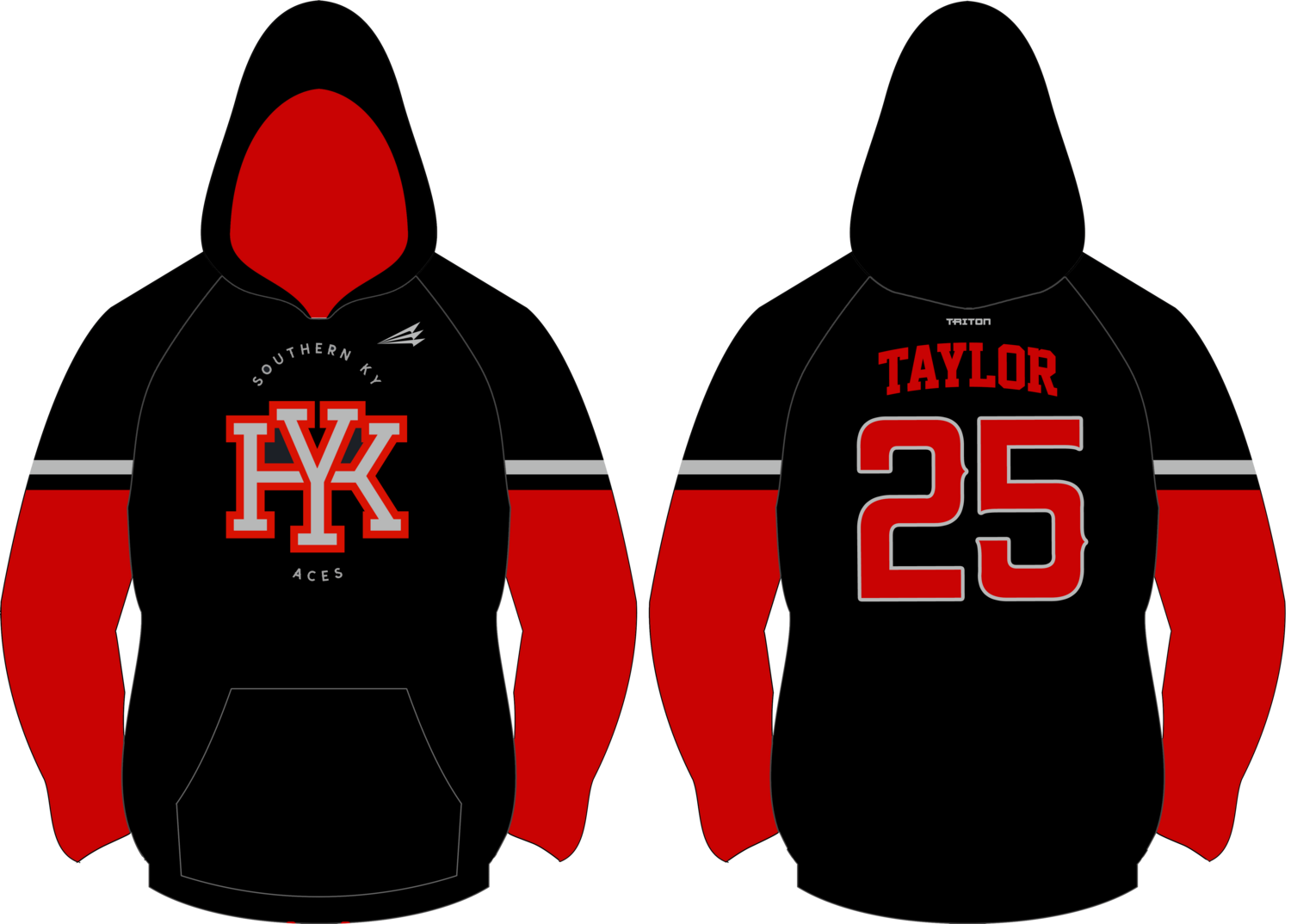 Southern Kentucky Aces Custom Vulcan Hoodie #VH2