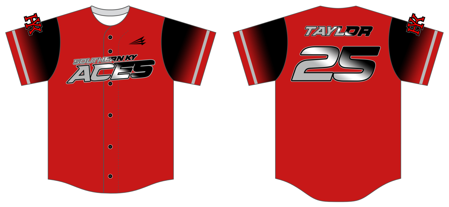 Southern Kentucky Aces Custom HexaFlex Baseball Jersey #J9B