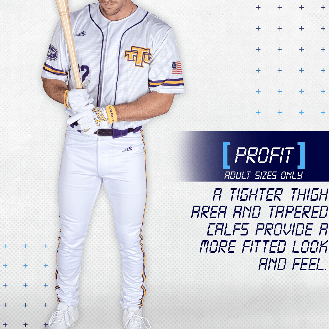 1 TEMPLATE Custom FIT Baseball Pant #BPX